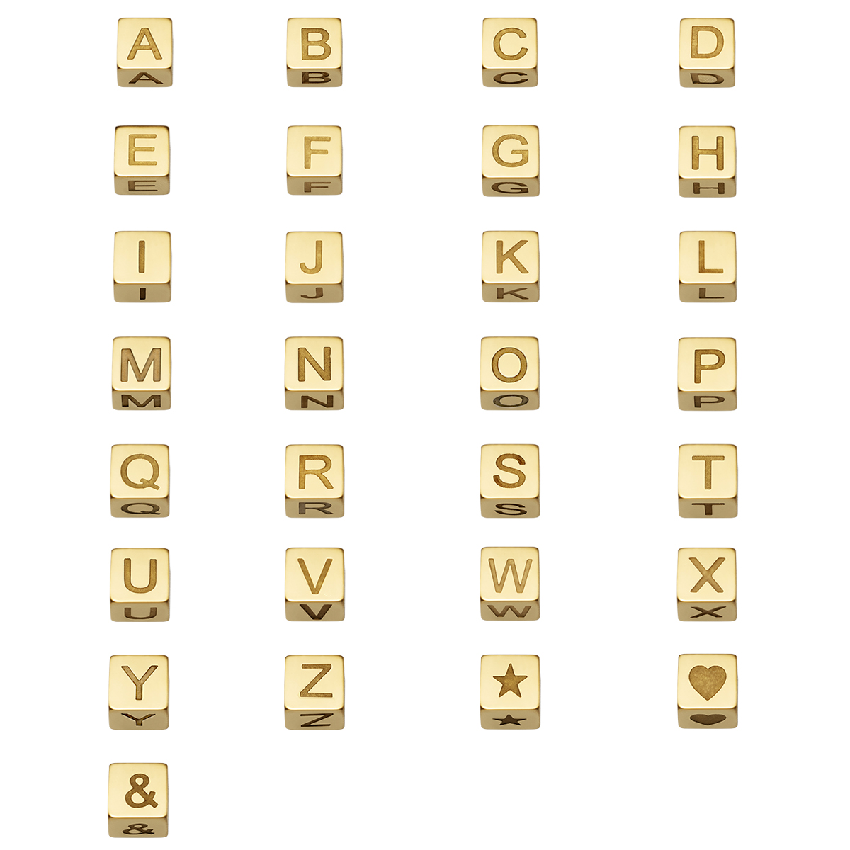 Letterkraal alfabet
