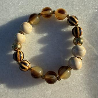 Armband Bruin-beige