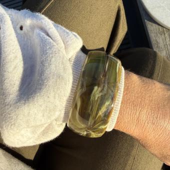 Bangle hars groen