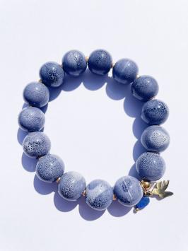 Armband Keramiek blauw
