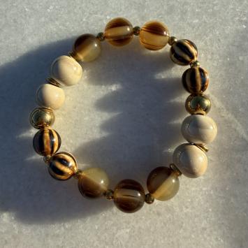 Armband Bruin-beige