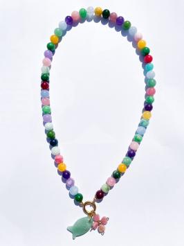Ketting jade regenboog