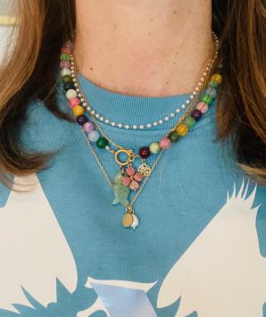 Ketting jade regenboog