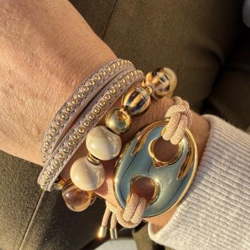 Armband Bruin-beige
