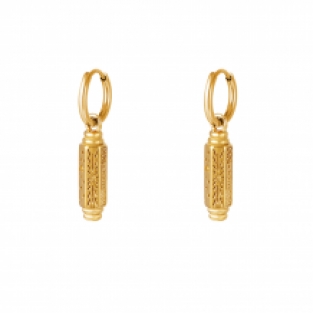 Oorbellen Prayer goud