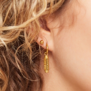 Oorbellen Prayer goud